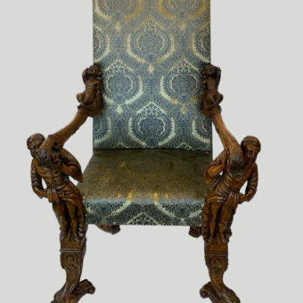 Кресло "Брустолоне", Россия, фабрика "Ф.Ф. Мельцера", 1900-е гг.